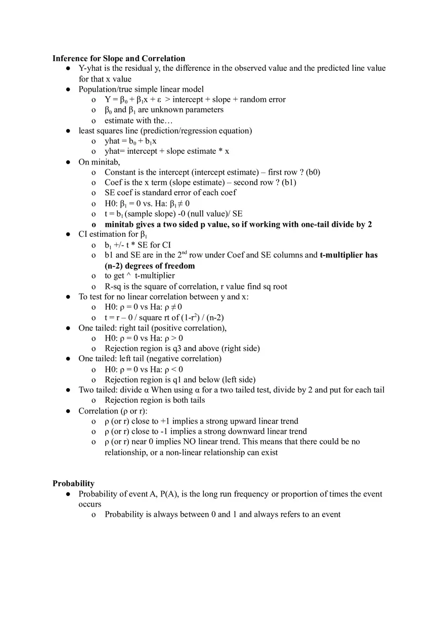 Elementary Statistics - Collecting Data Study Guide - Page 9