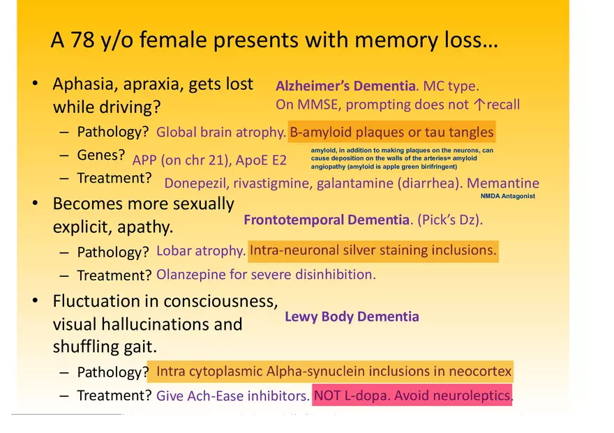 High Yield Psychiatry Shelf Exam Review Notes Part 3 - Page 8
