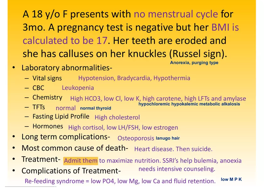 High Yield Psychiatry Shelf Exam Review Notes Part 3 - Page 1