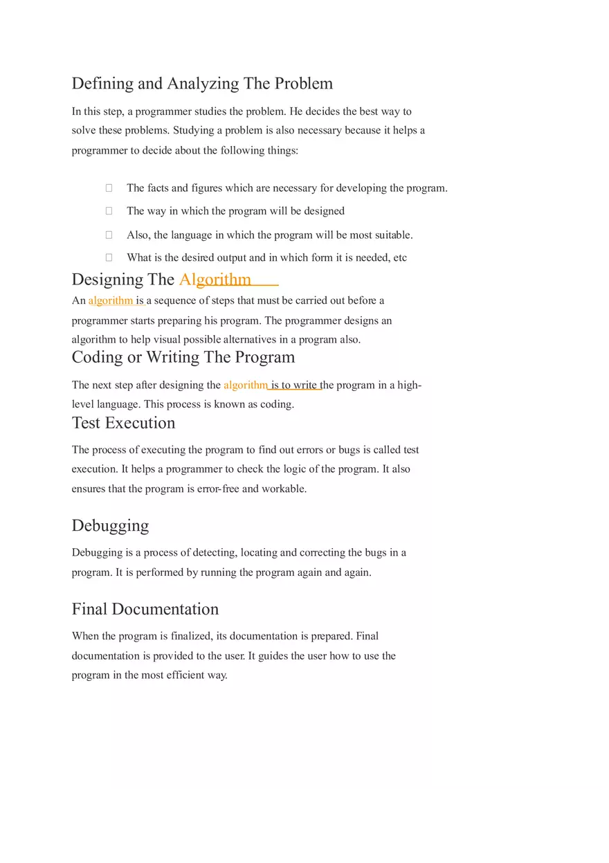 6 Steps of Program Development Process - Page 2