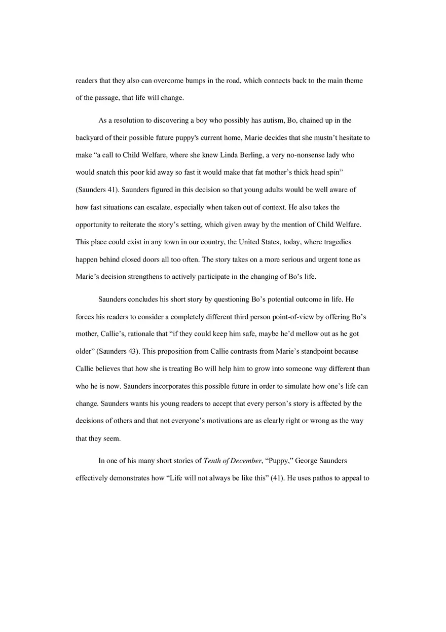 Puppy Rhetorical Analysis - Page 2