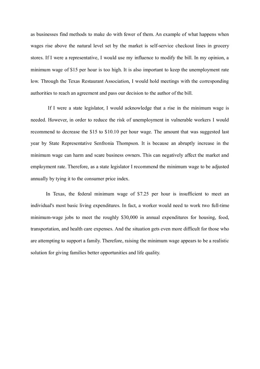 Texas Minimum Wage - Page 2