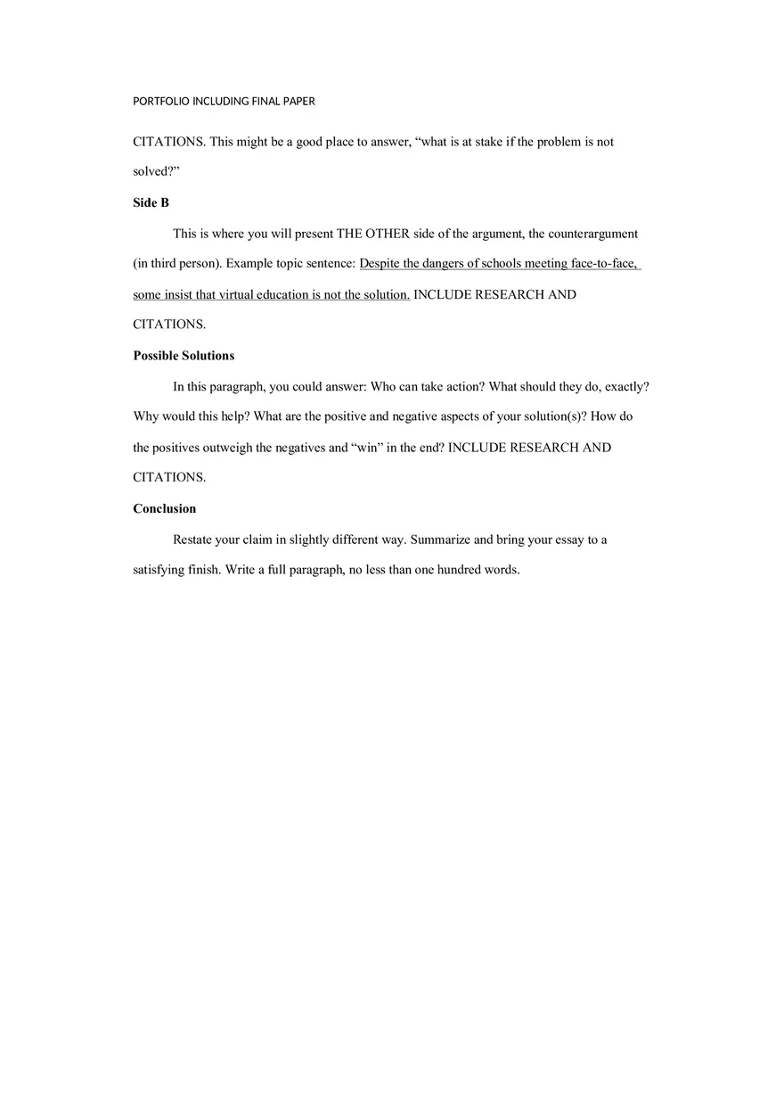 Portfolio Including Template Final Paper - Page 2