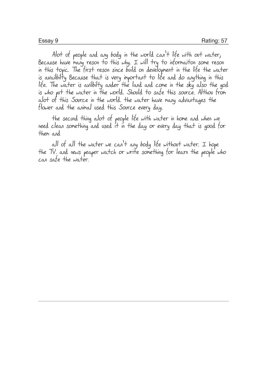 10 Essay Samples with Commentary - Page 9