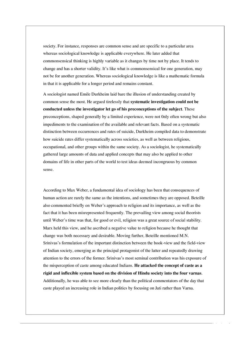 What is Sociological Thinking Assignment - Page 5