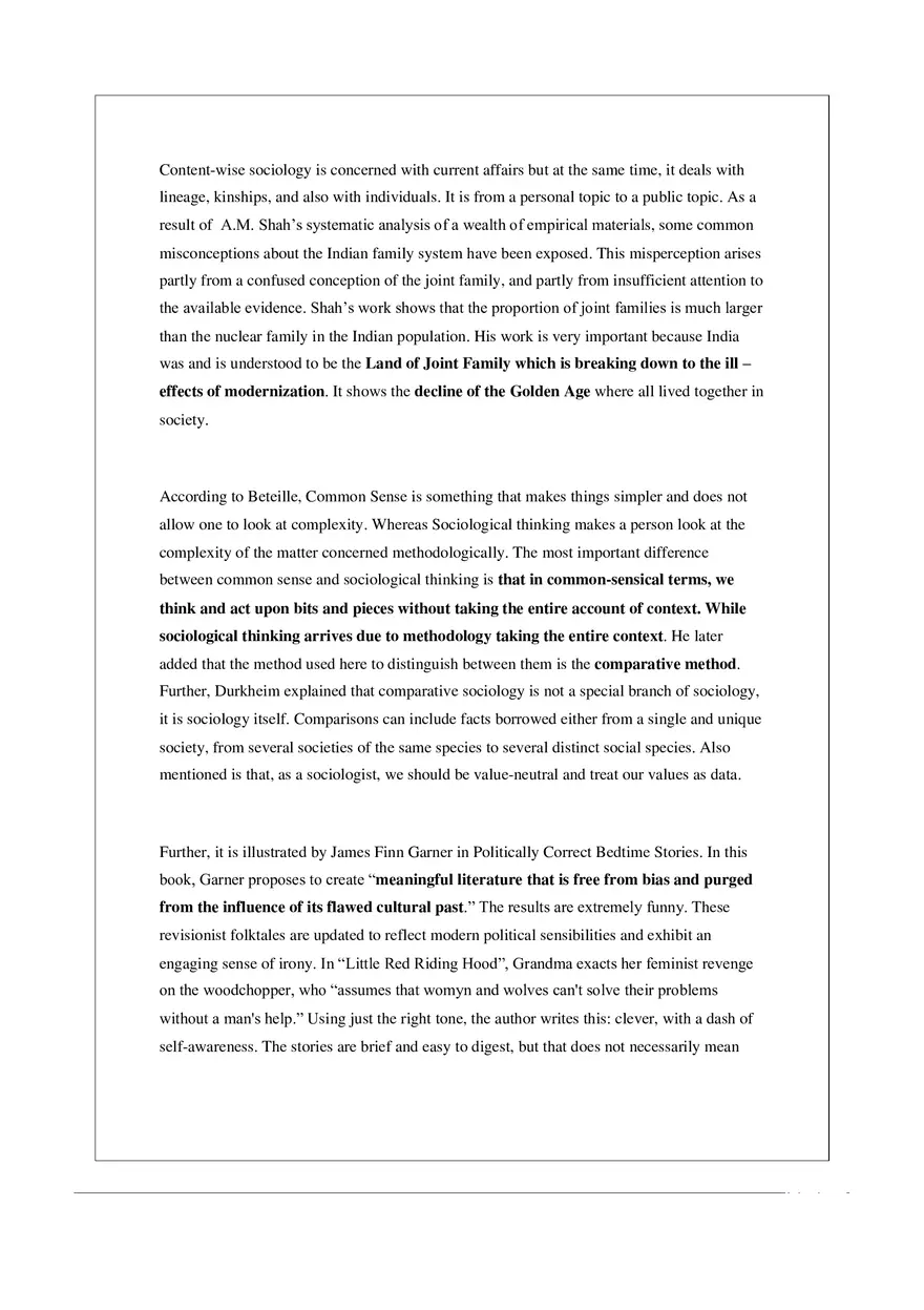 What is Sociological Thinking Assignment - Page 6