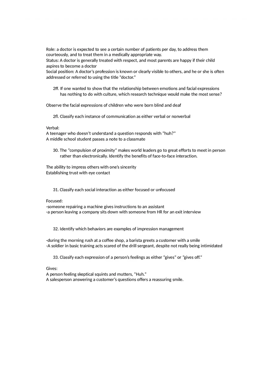 Sociology Midterm One Questions and Answers Part 3 - Page 12