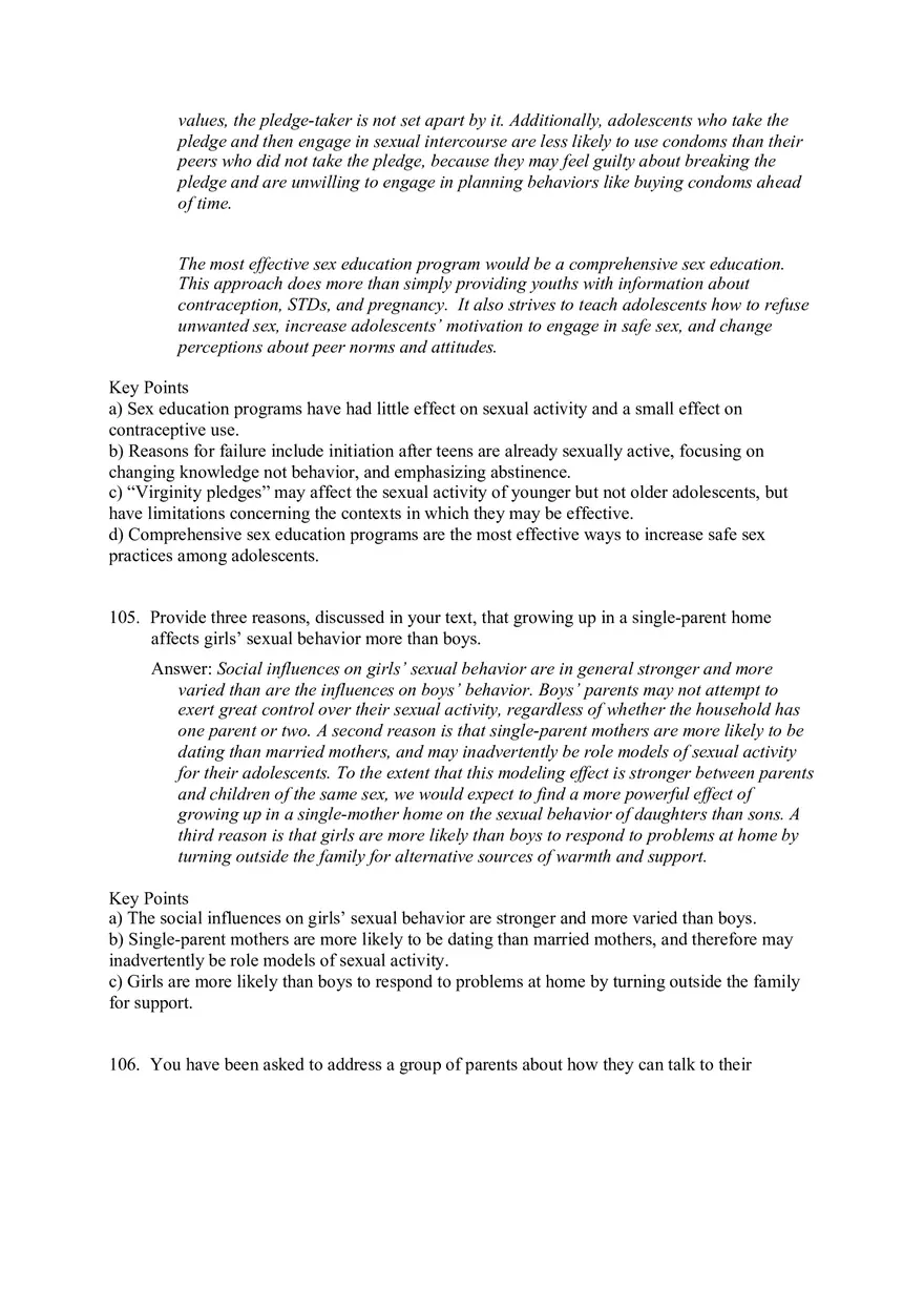 Practice Test - Sexuality Part 2 - Page 3