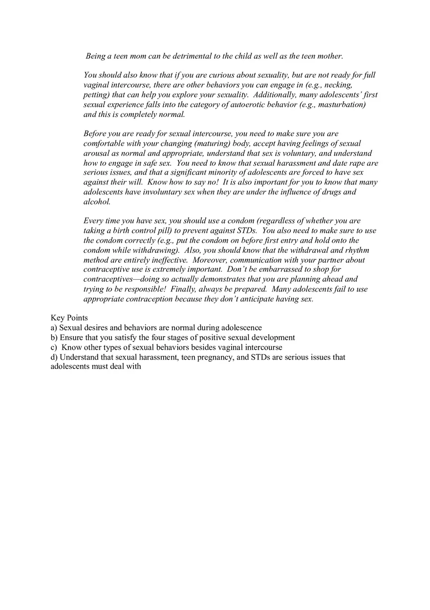 Practice Test - Sexuality Part 2 - Page 5