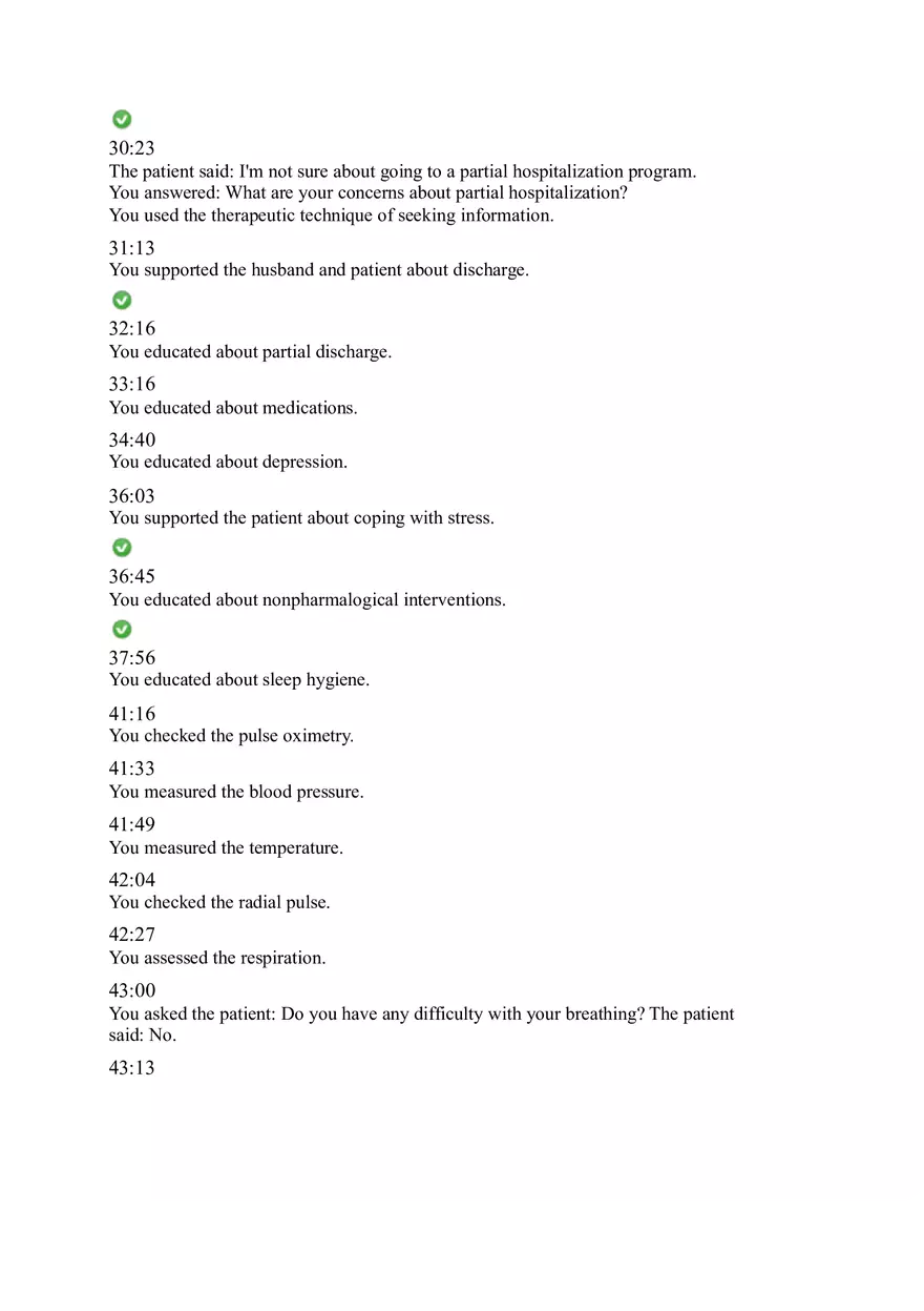 VSIM Psychiatry (Mental Health) - Page 7