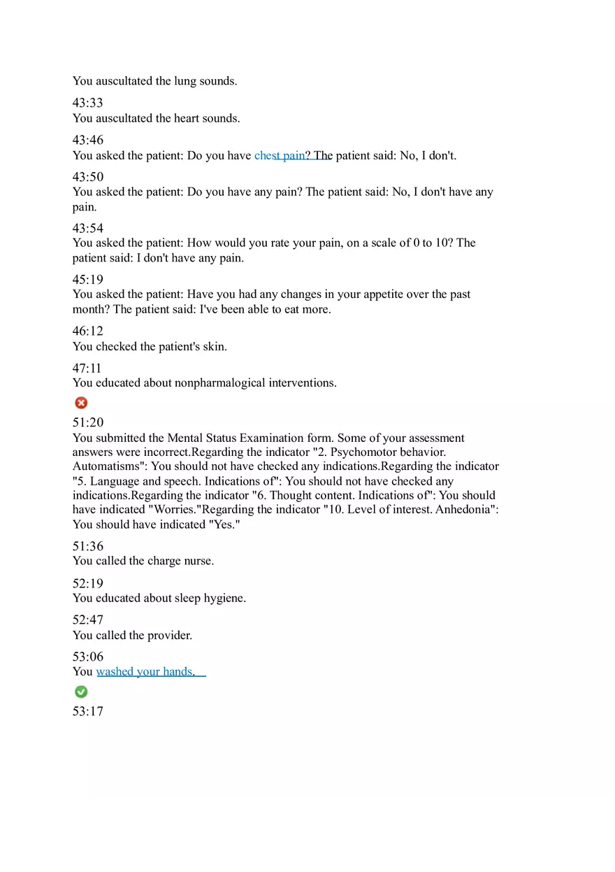 VSIM Psychiatry (Mental Health) - Page 8