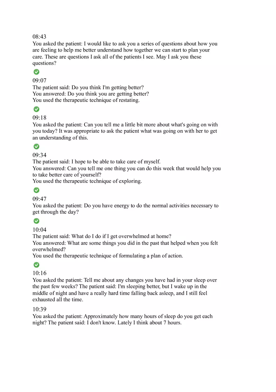 VSIM Psychiatry (Mental Health) - Page 2