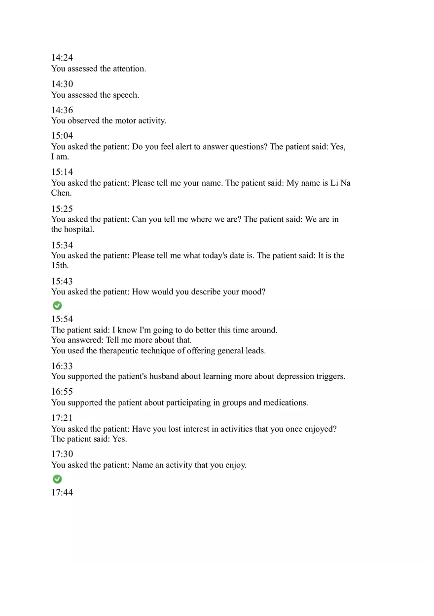 VSIM Psychiatry (Mental Health) - Page 4