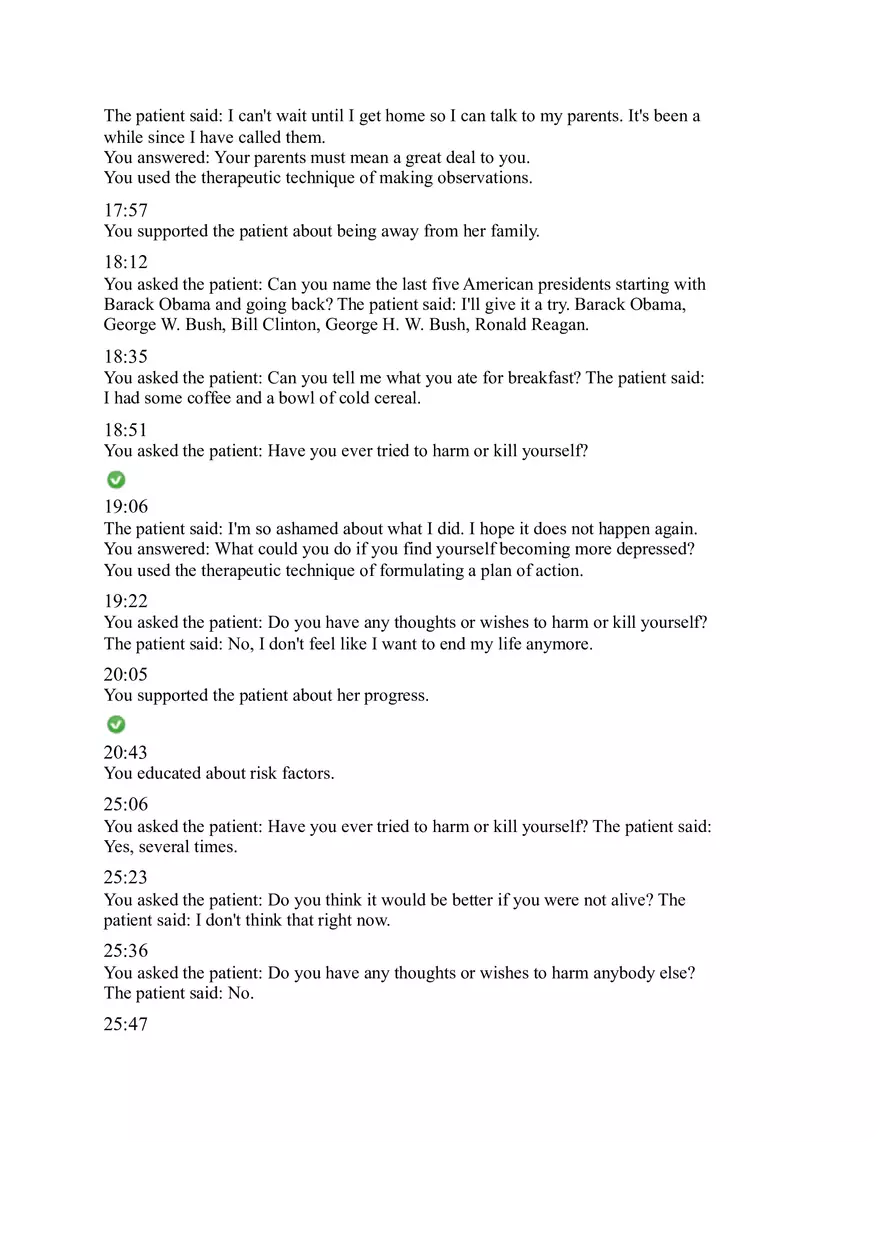 VSIM Psychiatry (Mental Health) - Page 5