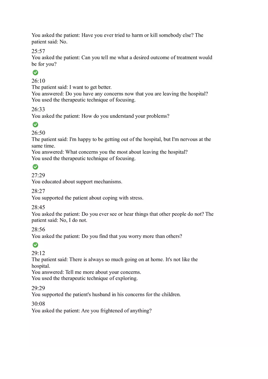 VSIM Psychiatry (Mental Health) - Page 6