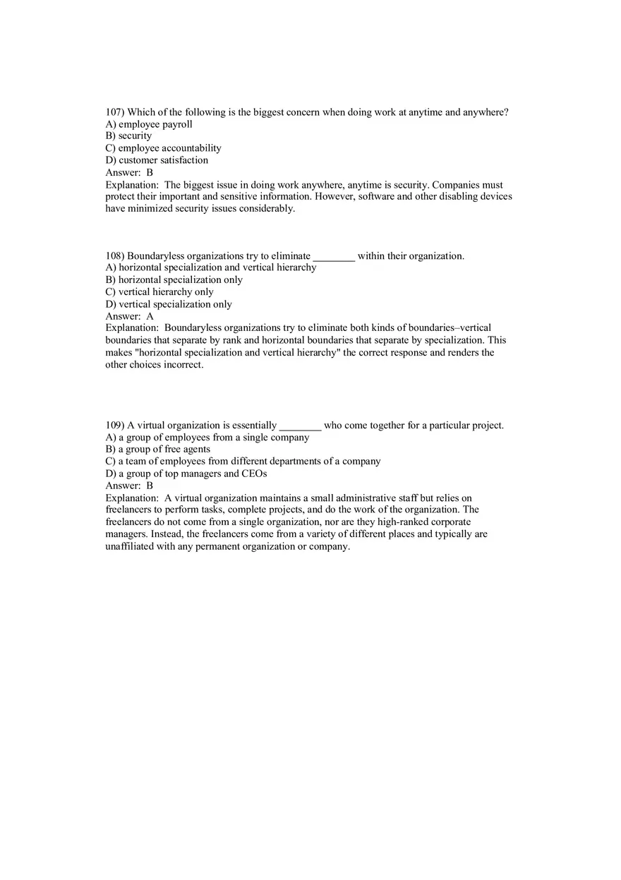 Fundamentals of Management - Organizational Structure and Design Part 4 - Page 11