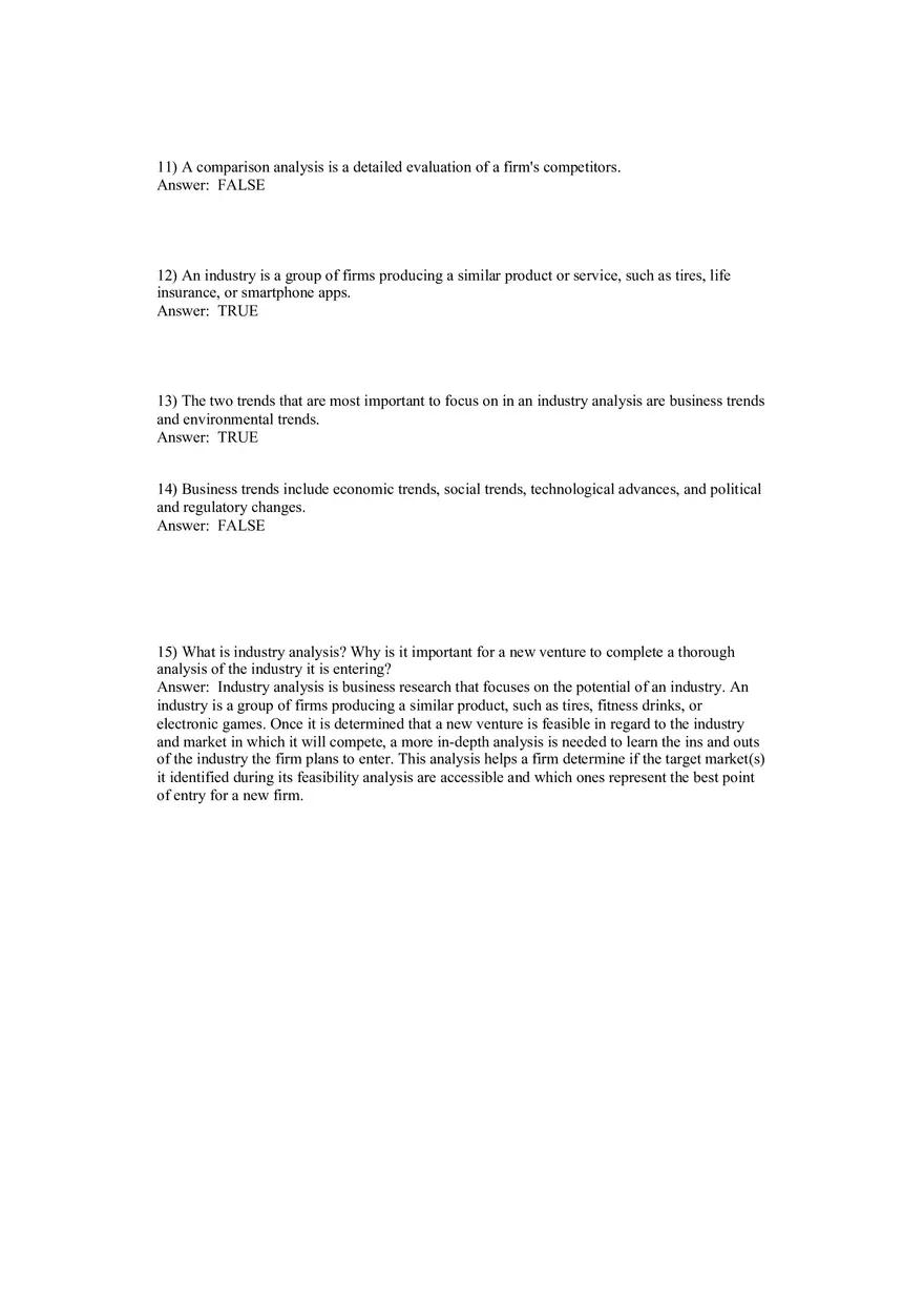 Entrepreneurship - Successfully Launching New Ventures Answer Key Part 1 - Page 4