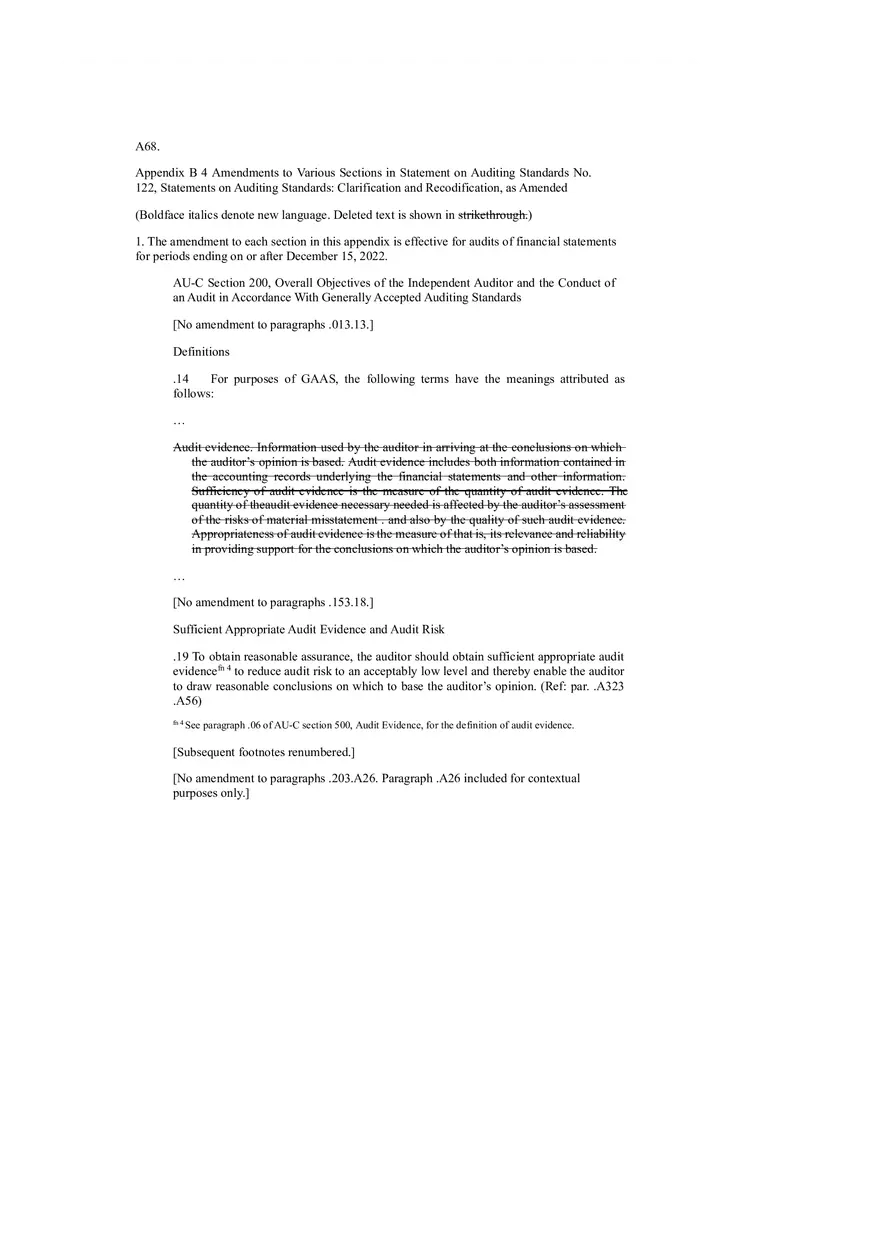 Statement on Auditing Standards, Audit Evidence (Study Guide Part 3) - Page 1