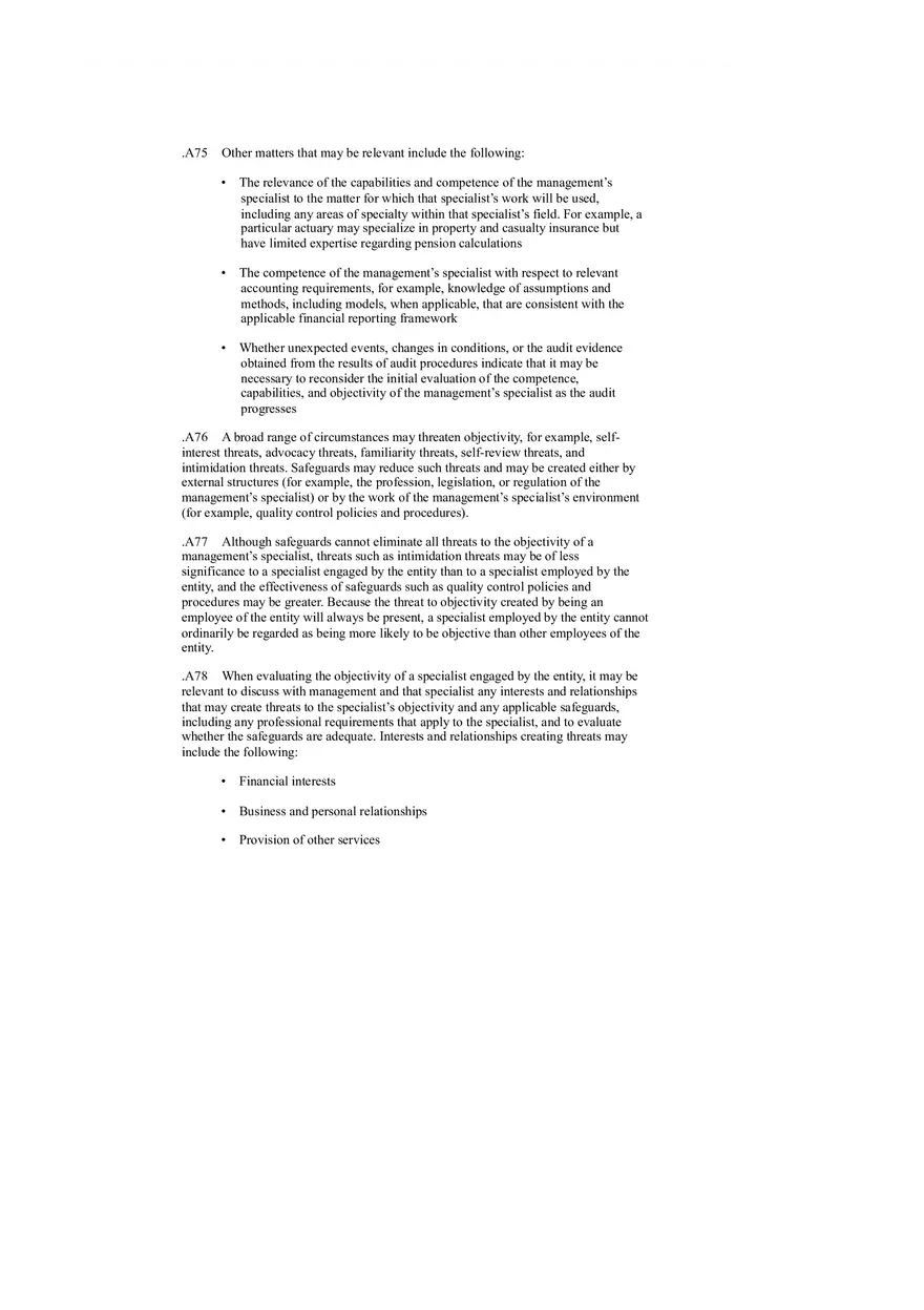 Statement on Auditing Standards, Audit Evidence (Study Guide Part 3) - Page 3