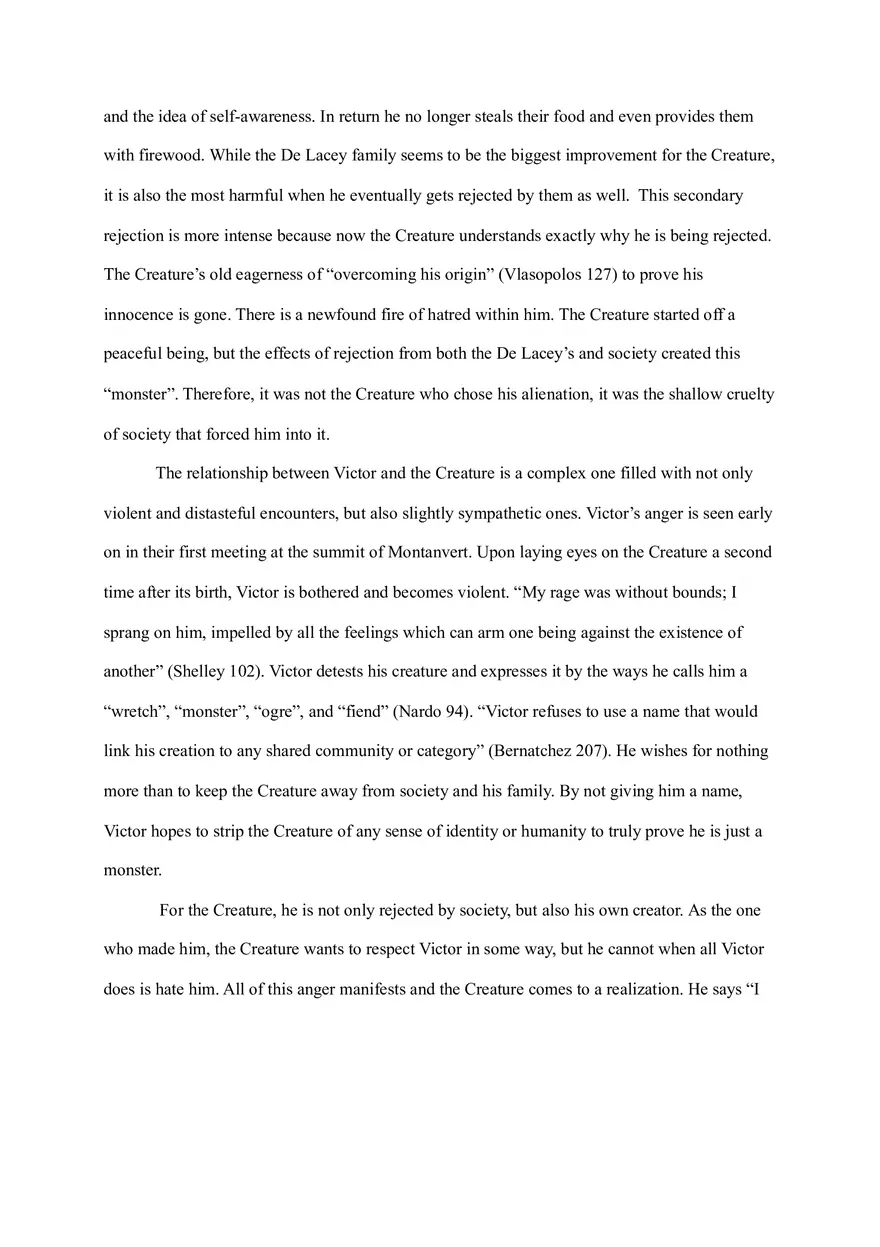 Frankenstein Research Paper - Page 3