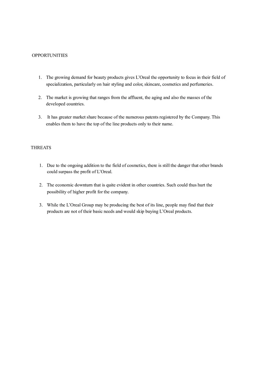 Loreal and the Globalization of American Beauty Summary - Page 2