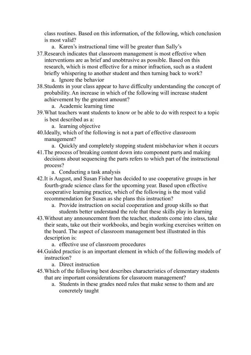 Memory Systems and Aligned Instruction in Learning Study Guide - Page 8