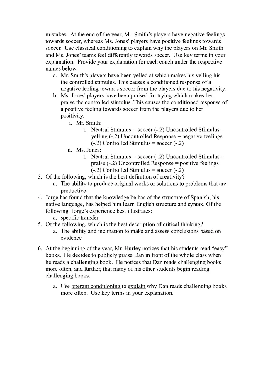 Memory Systems and Aligned Instruction in Learning Study Guide - Page 14