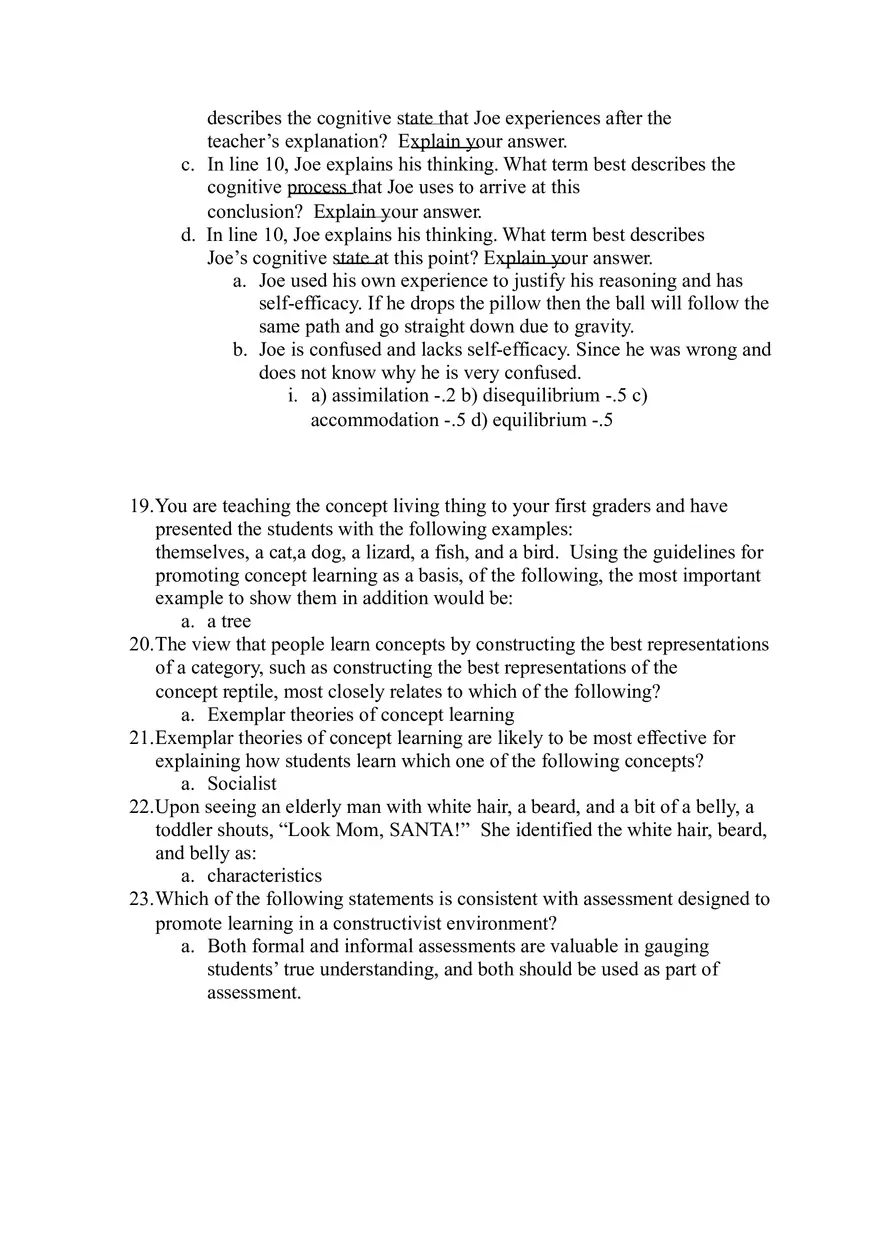 Memory Systems and Aligned Instruction in Learning Study Guide - Page 17
