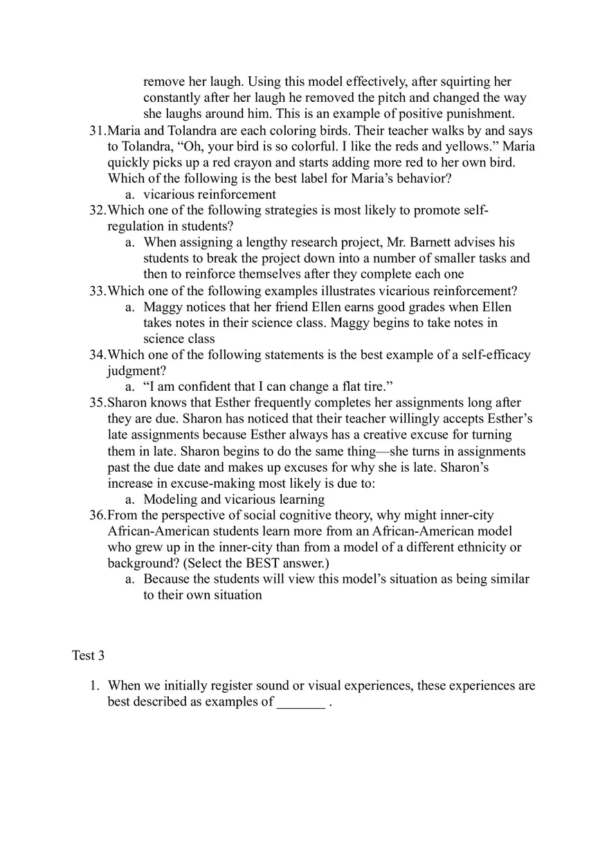 Memory Systems and Aligned Instruction in Learning Study Guide - Page 3