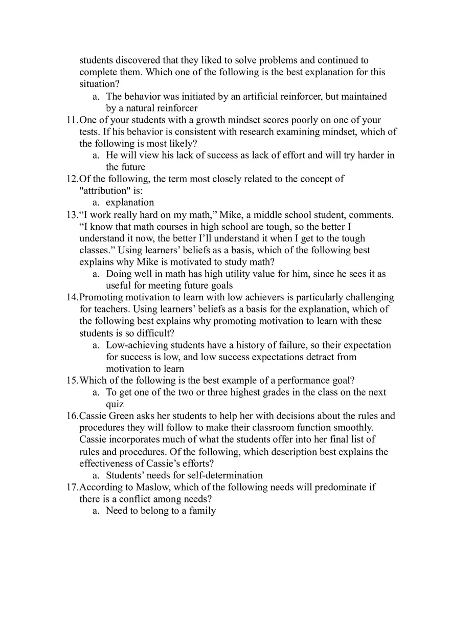 Memory Systems and Aligned Instruction in Learning Study Guide - Page 5