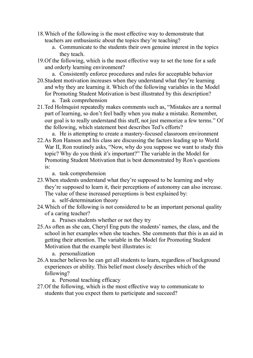 Memory Systems and Aligned Instruction in Learning Study Guide - Page 6