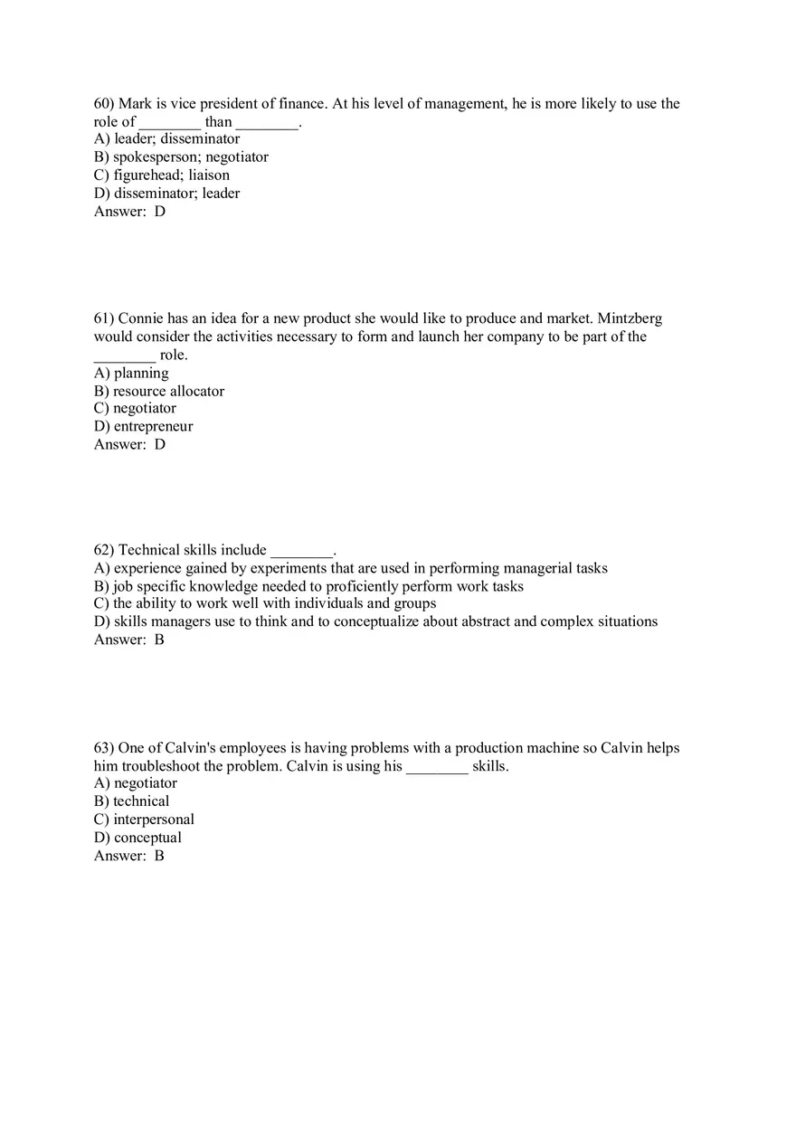 Managers and You in the Workplace Answer Key Part 2 - Page 8