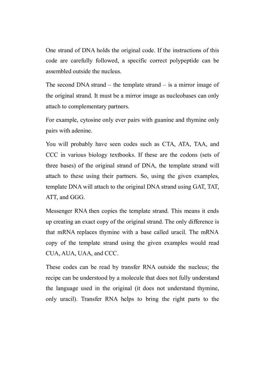 Proteins are Polymers of Amino Acids - Lecture notes - Page 3