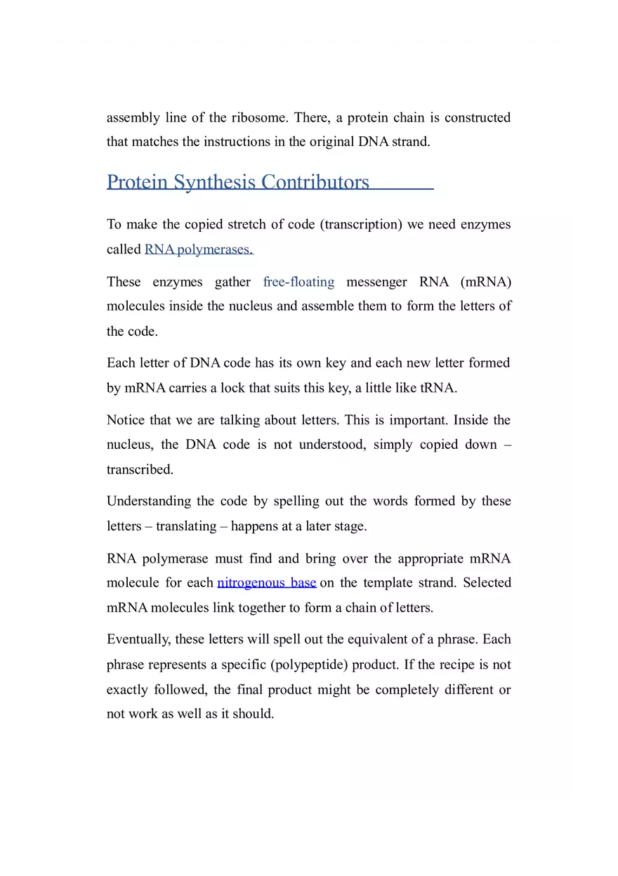 Proteins are Polymers of Amino Acids - Lecture notes - Page 4