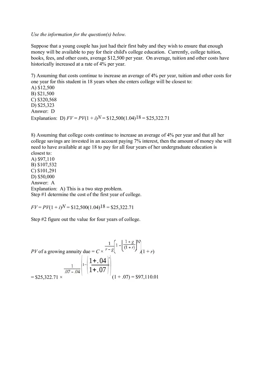 The Time Value of Money Part 2 - Page 10