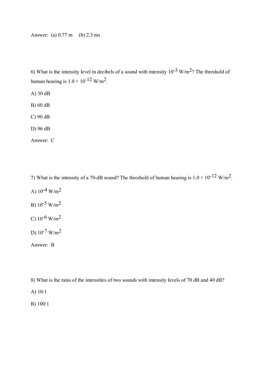 Principle and Applications (Sound) Answer Key Part 2 - Page 4