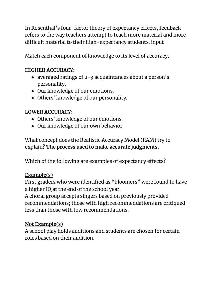 Persons and Situations Chapter 4 and 5 Lecture - Page 7