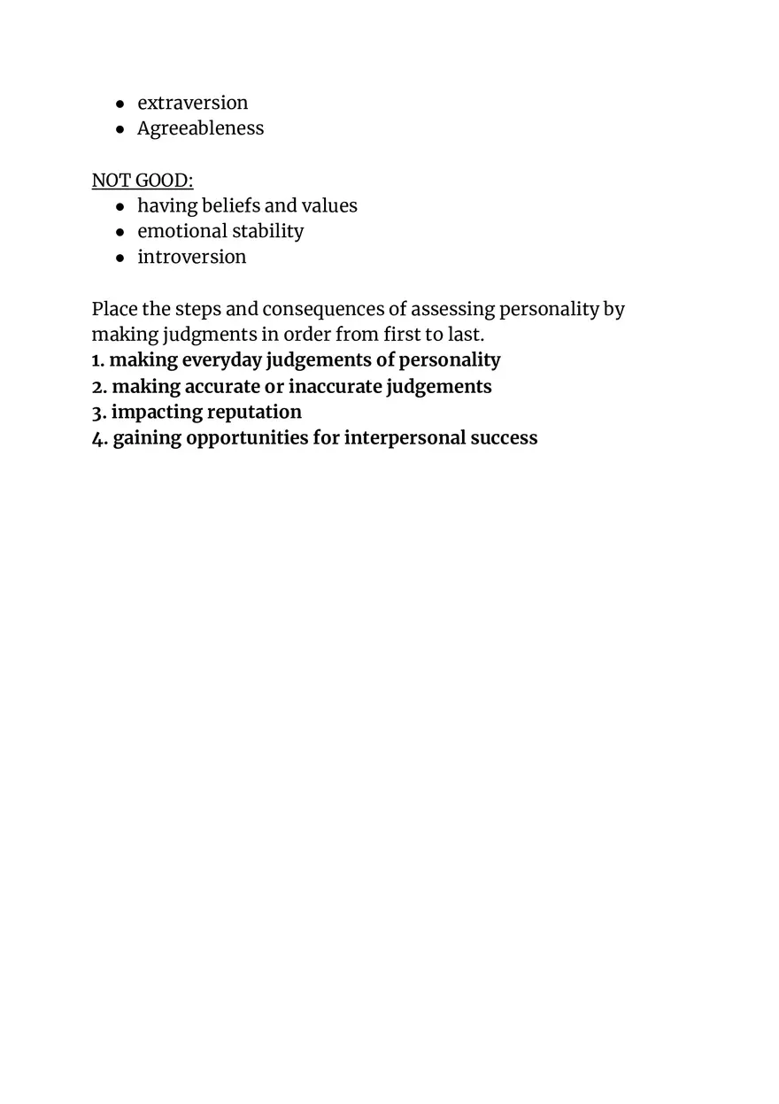 Persons and Situations Chapter 4 and 5 Lecture - Page 9