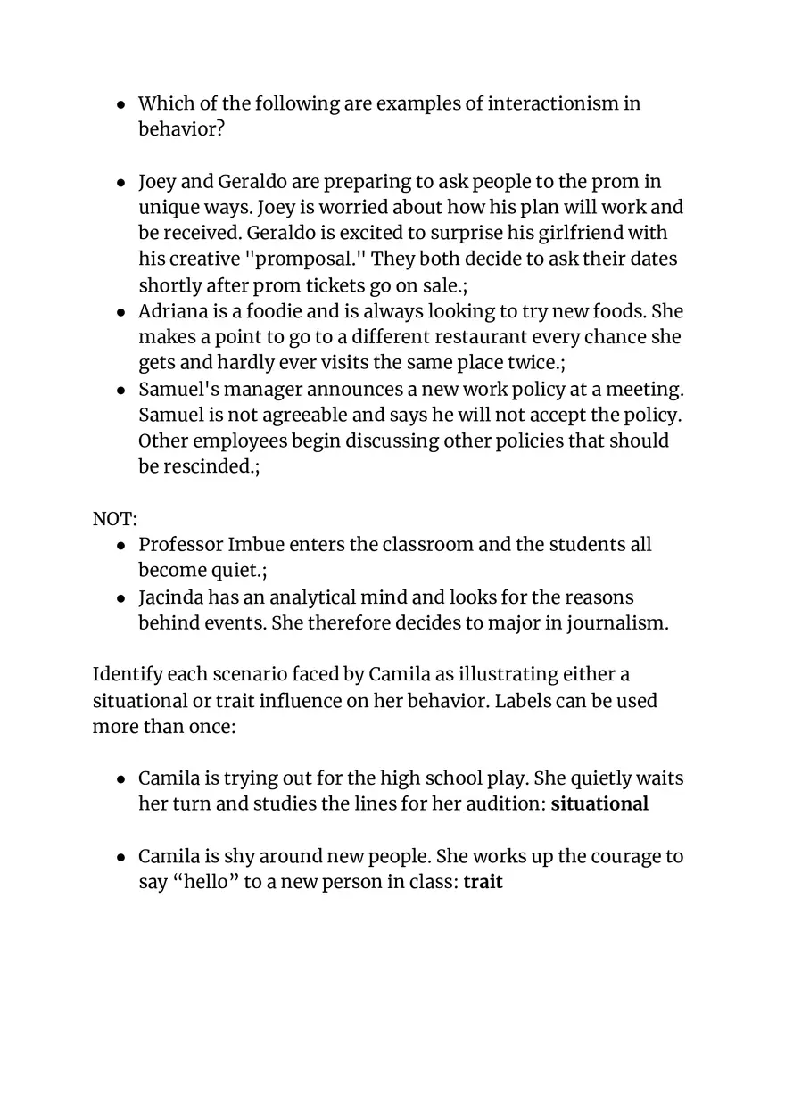 Persons and Situations Chapter 4 and 5 Lecture - Page 3