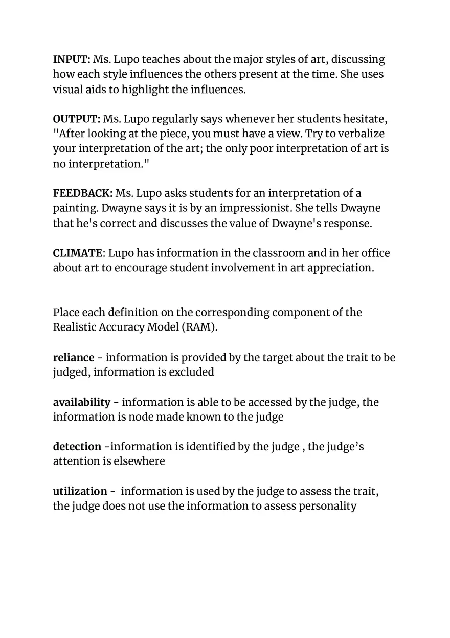 Persons and Situations Chapter 4 and 5 Lecture - Page 6