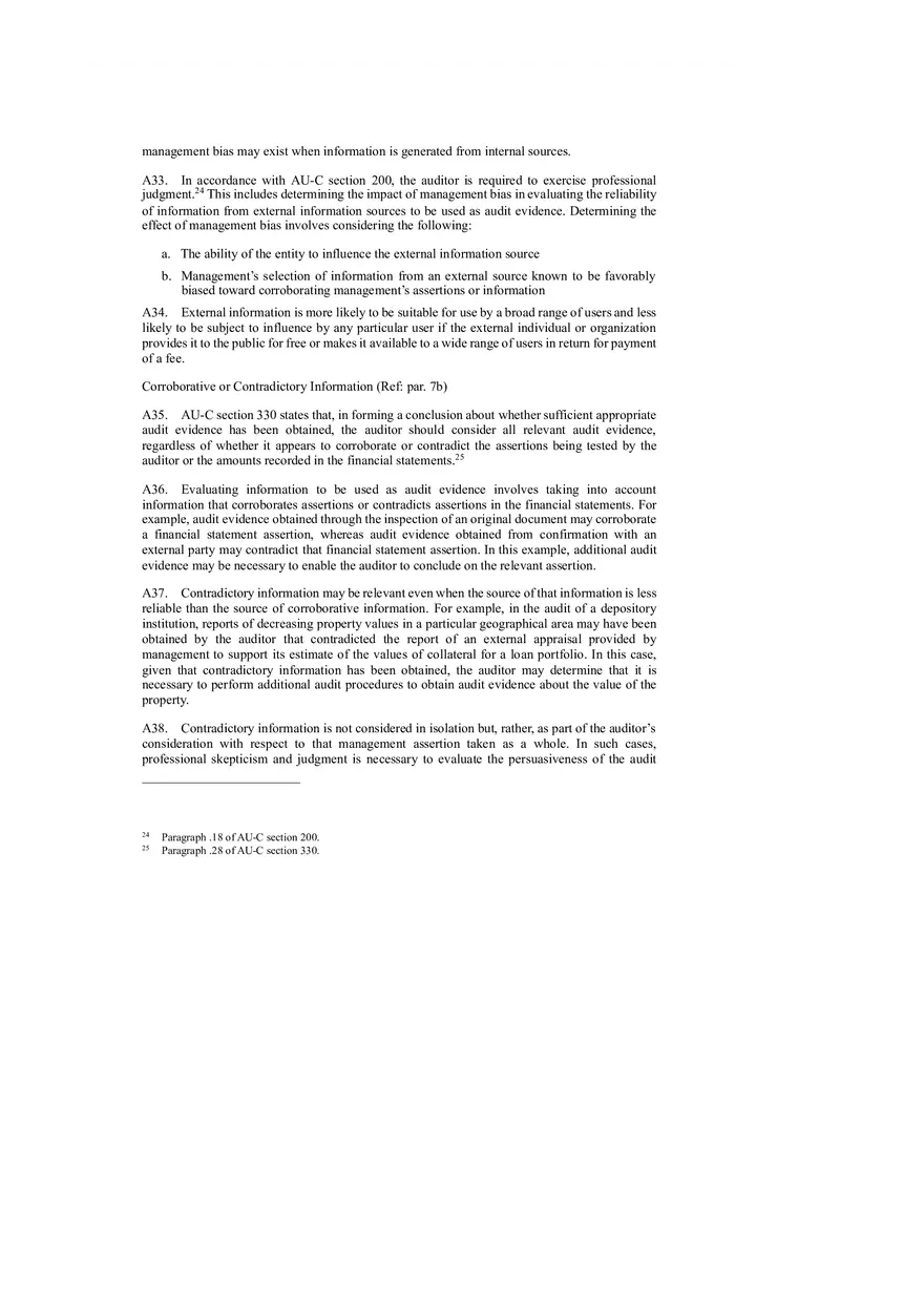 Statement on Auditing Standards, Audit Evidence (Study Guide Part 2) - Page 2