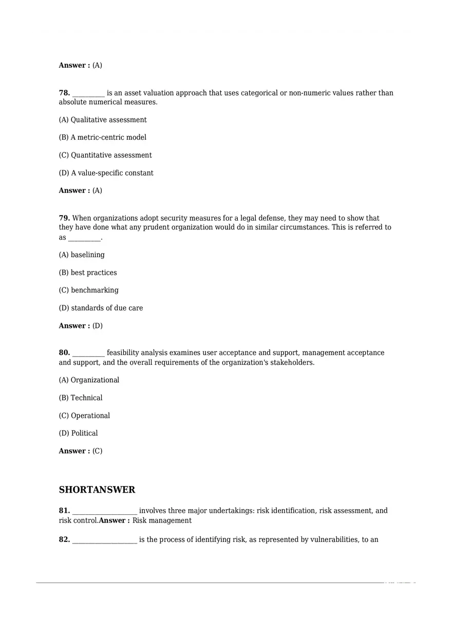 Chapter 05 Risk Management Test Bank - Page 9