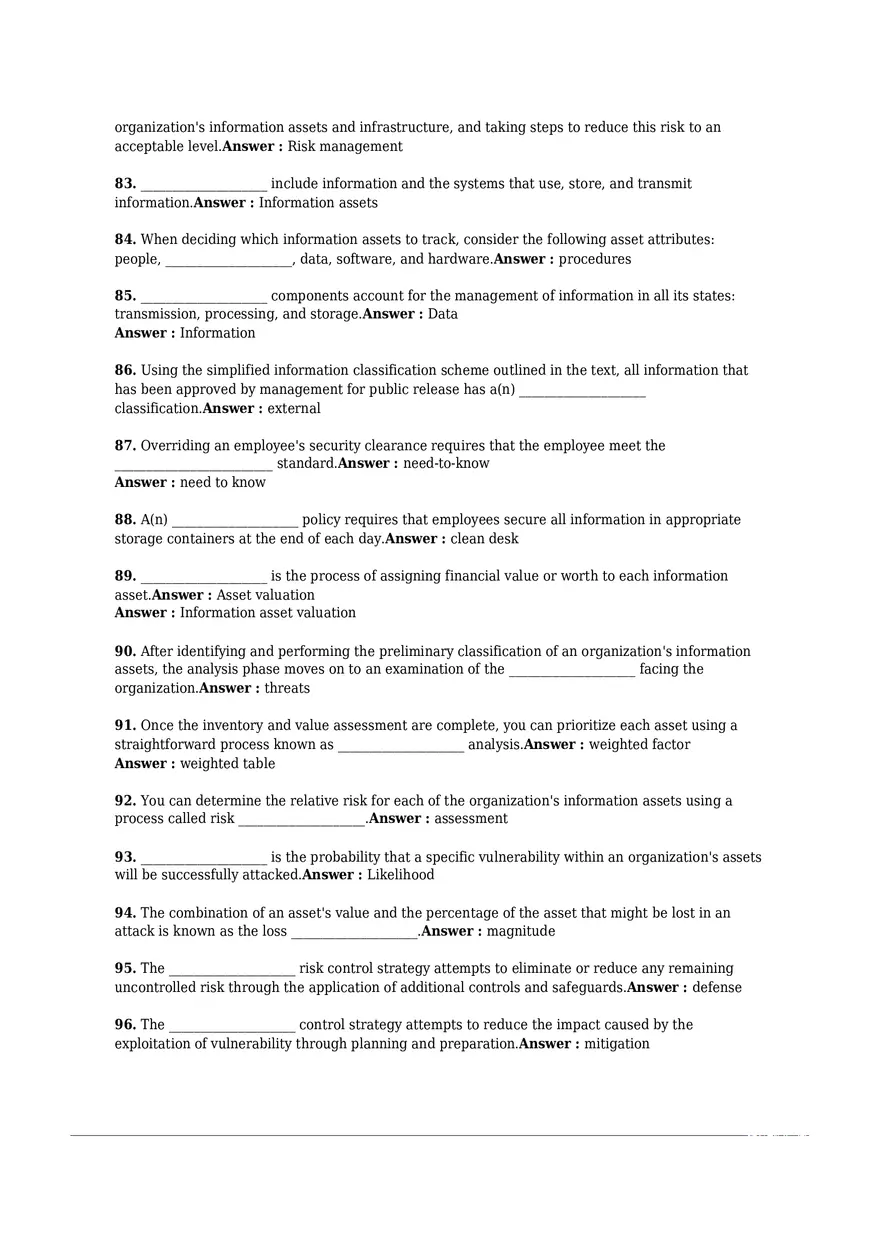 Chapter 05 Risk Management Test Bank - Page 10