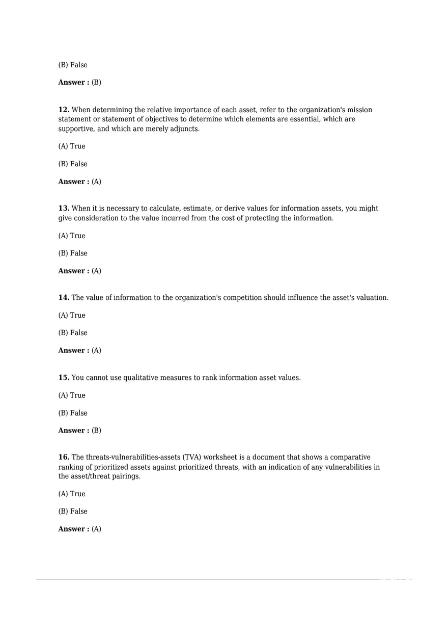 Chapter 05 Risk Management Test Bank - Page 13