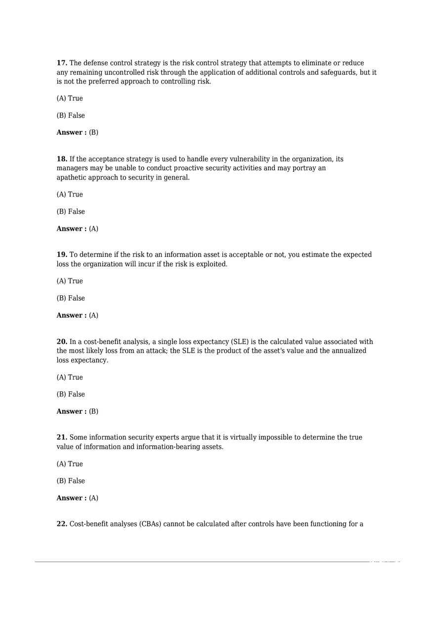 Chapter 05 Risk Management Test Bank - Page 14