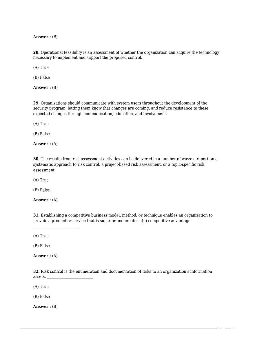 Chapter 05 Risk Management Test Bank - Page 16