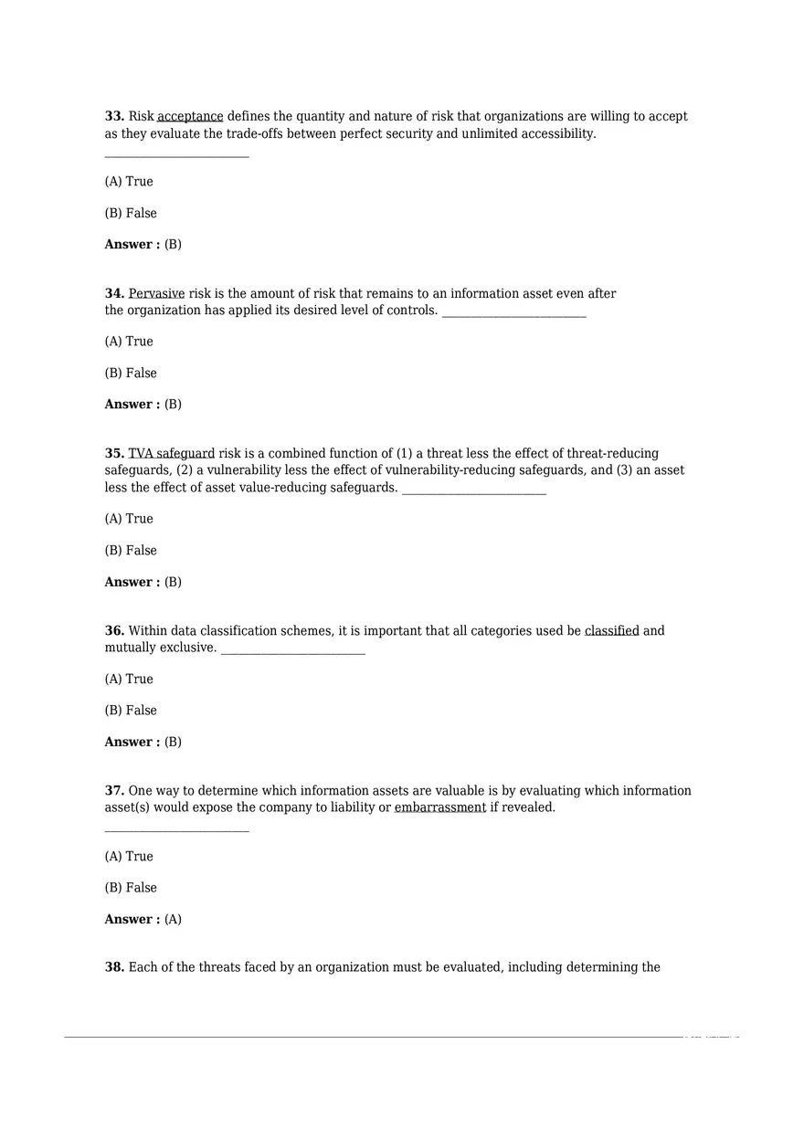 Chapter 05 Risk Management Test Bank - Page 17