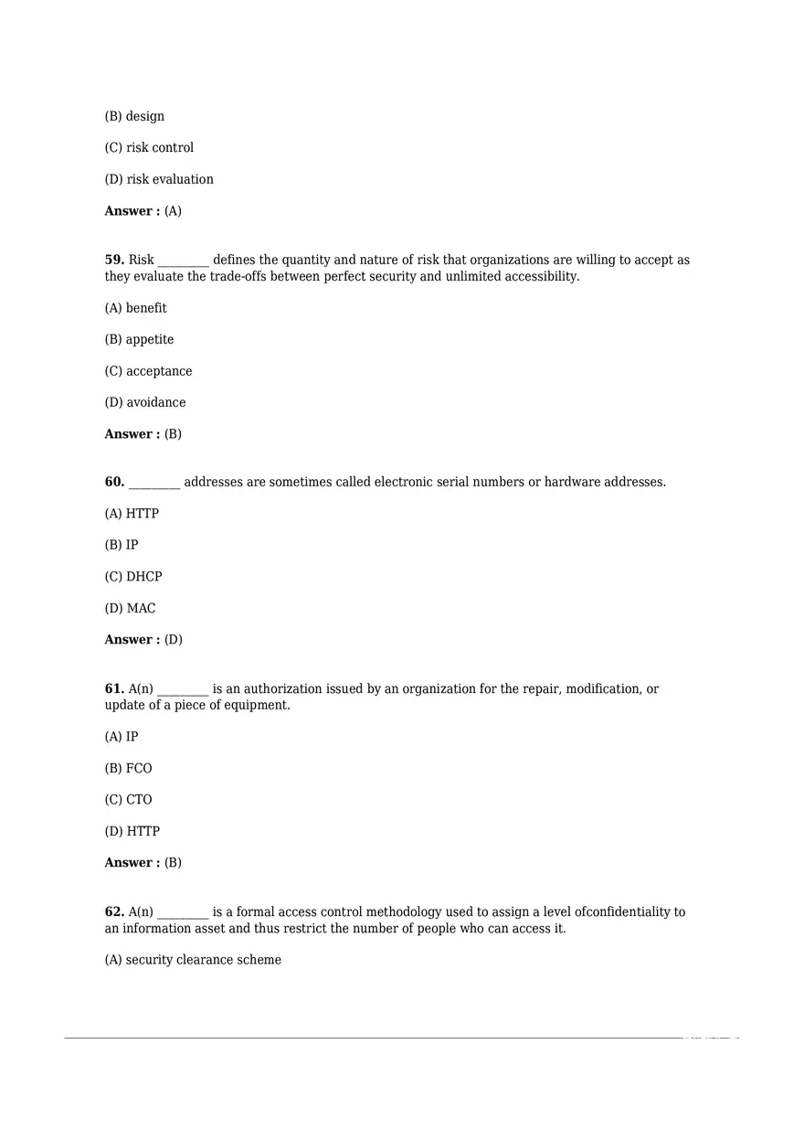 Chapter 05 Risk Management Test Bank - Page 4