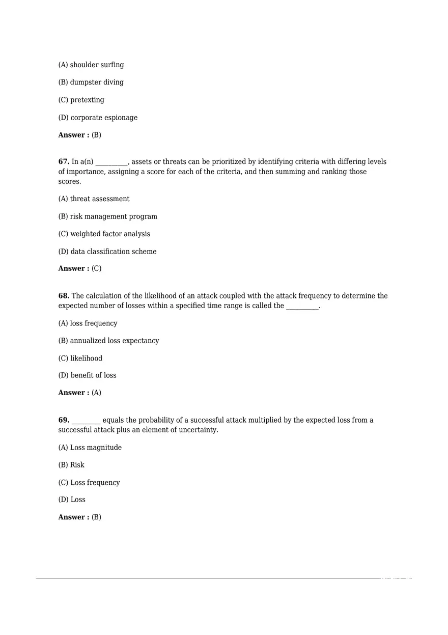 Chapter 05 Risk Management Test Bank - Page 6