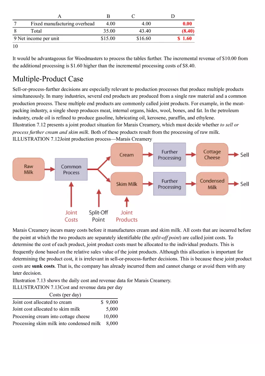 Sell or Process Further - Page 2